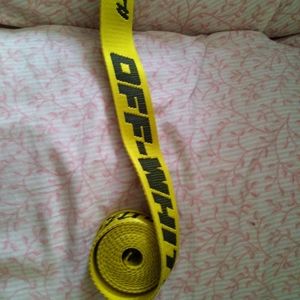 Off white belt